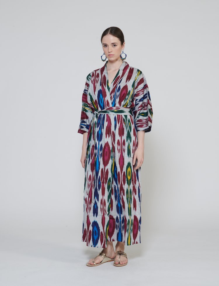 Ikat Kimono