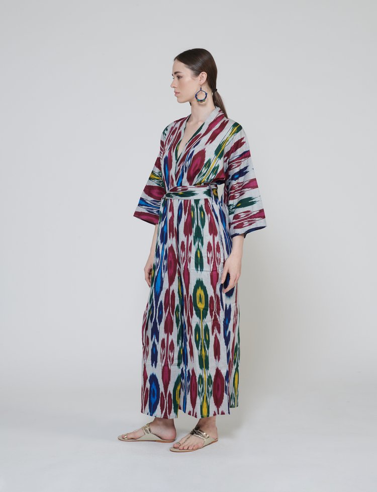 Ikat Kimono