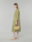 Fan Shaped Straw Bag