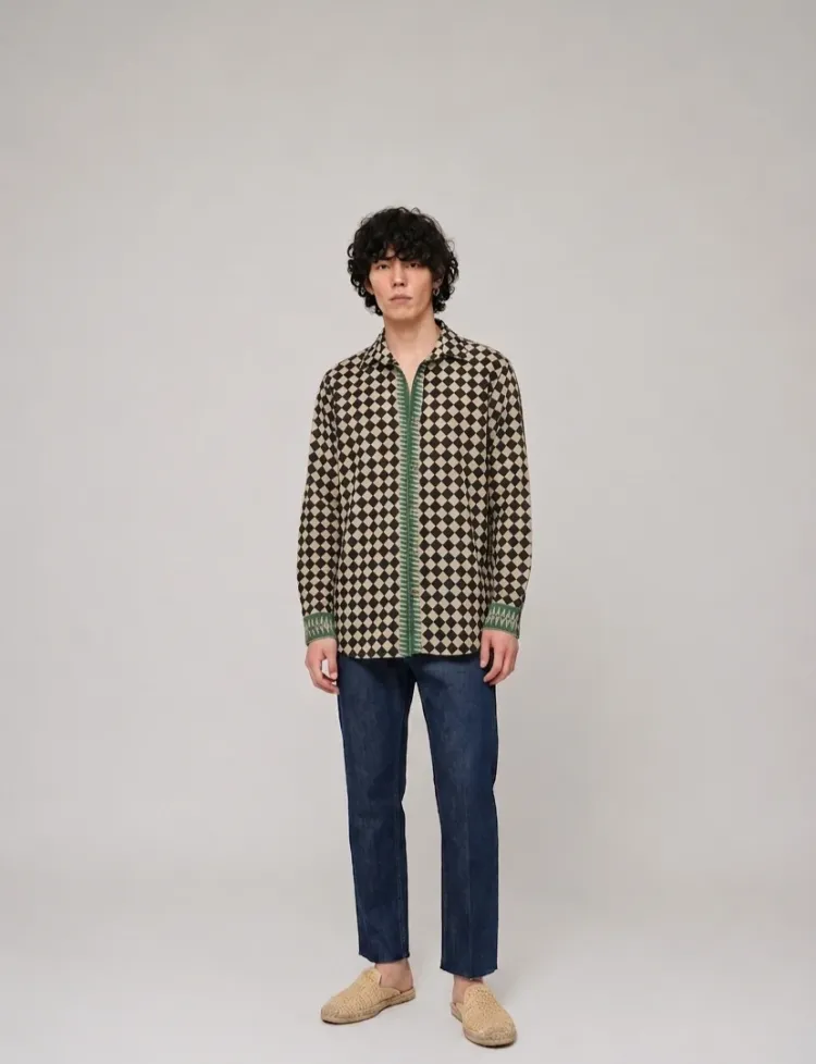 Leny's Harlequin Shirt