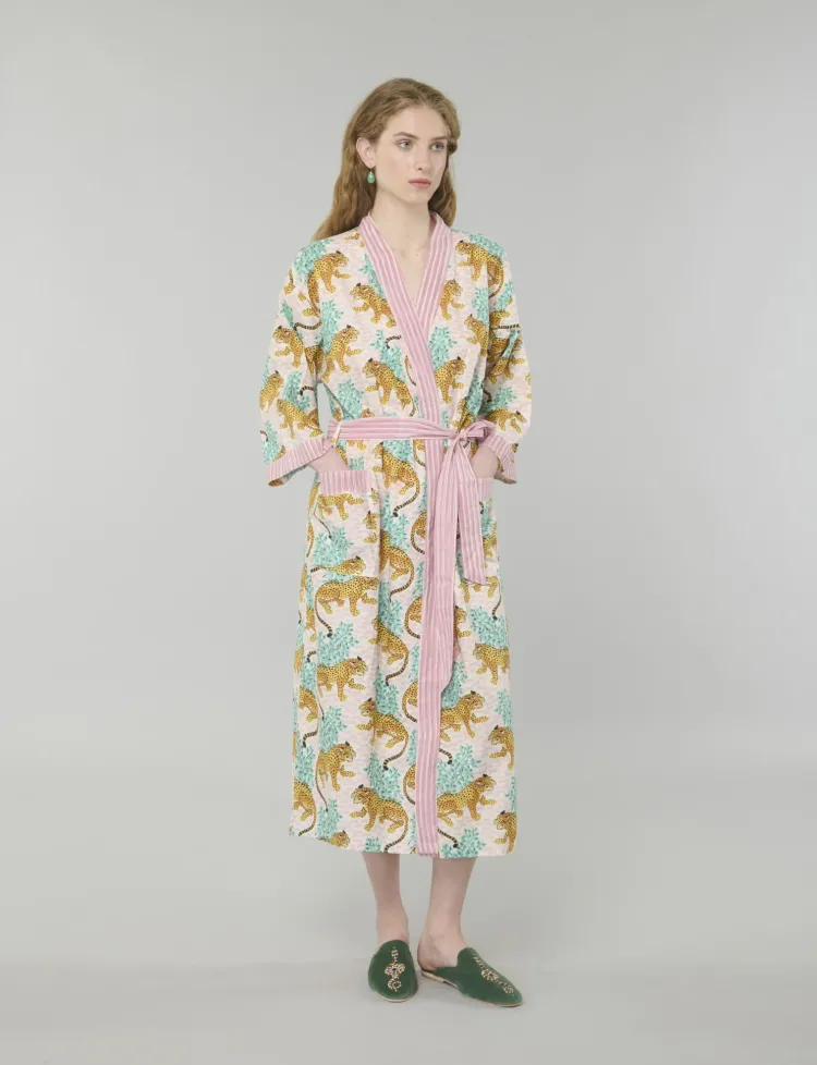 Feral Stripes Kimono