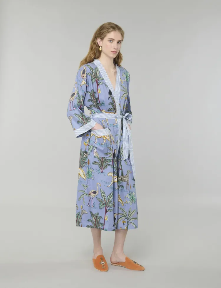 Pastel Jungle Kimono