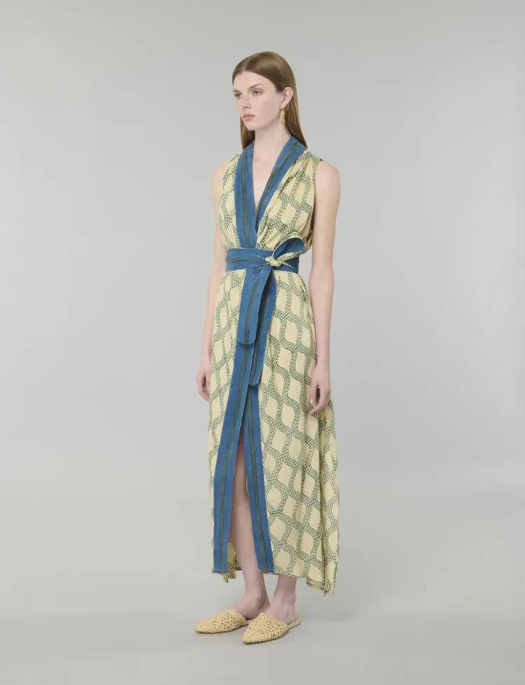 Hooded Viper Dress