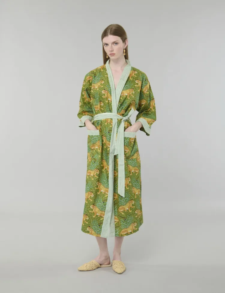 Jungle Stripes Kimono