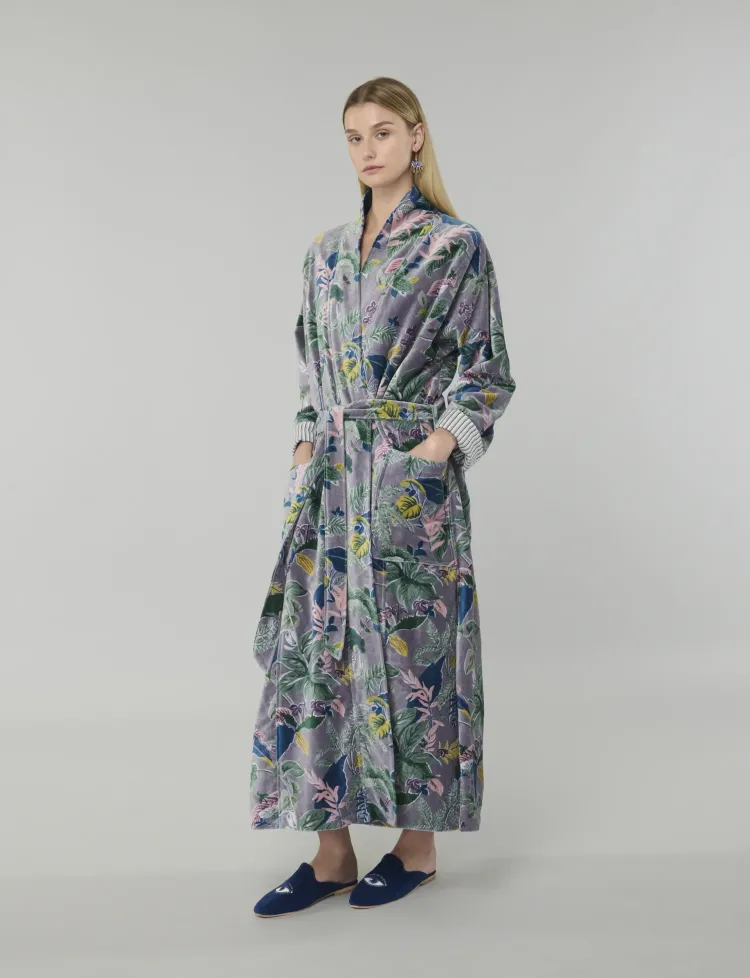 Noor Velvet Kimono