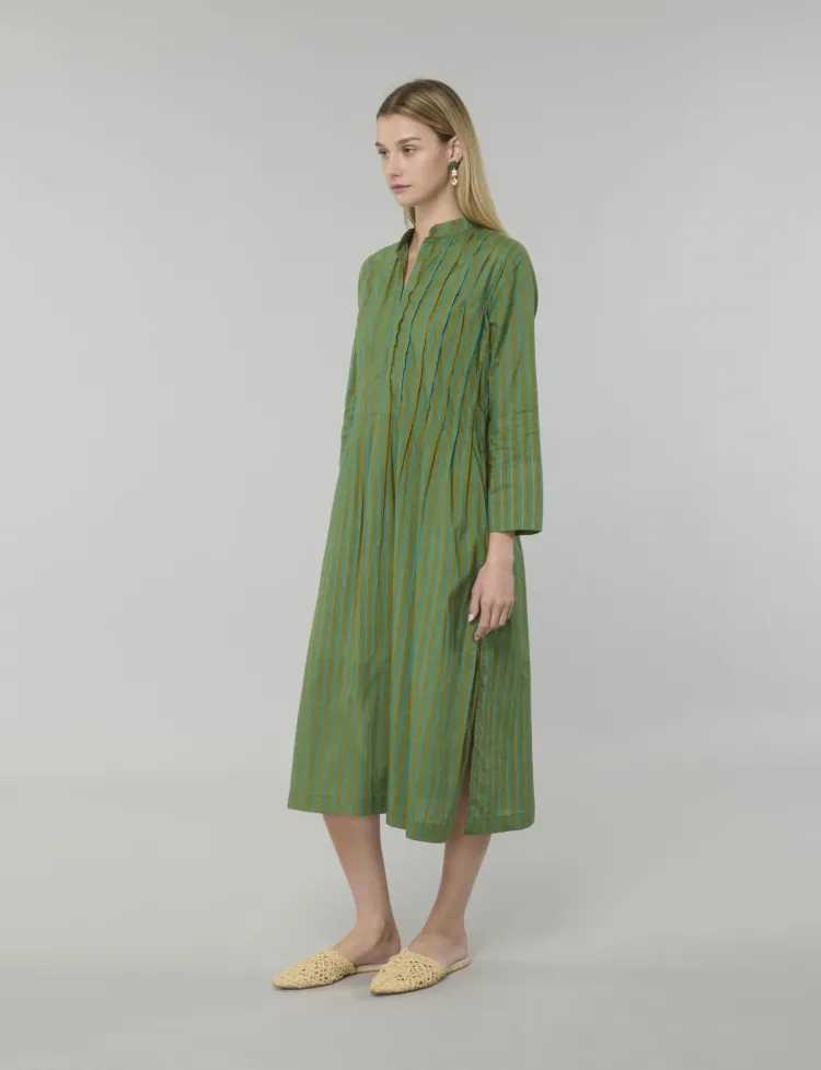 Artisan Cotton Midi Dress