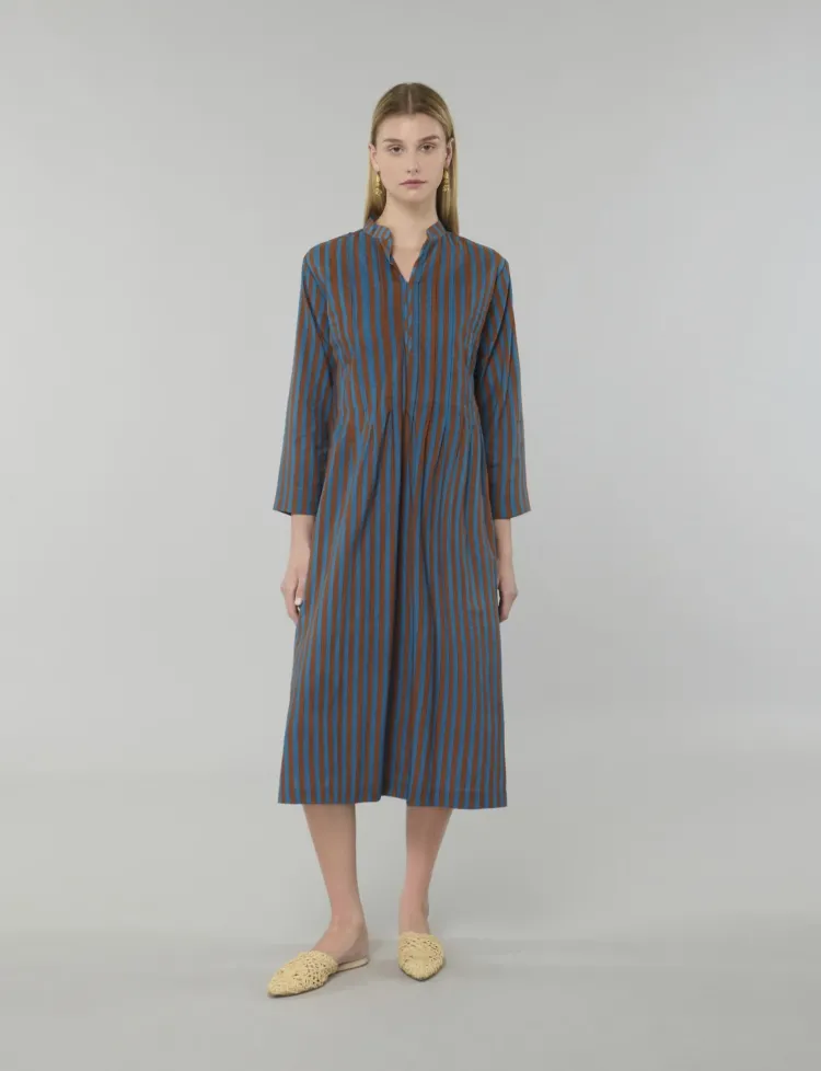 Artisan Cotton Midi Dress