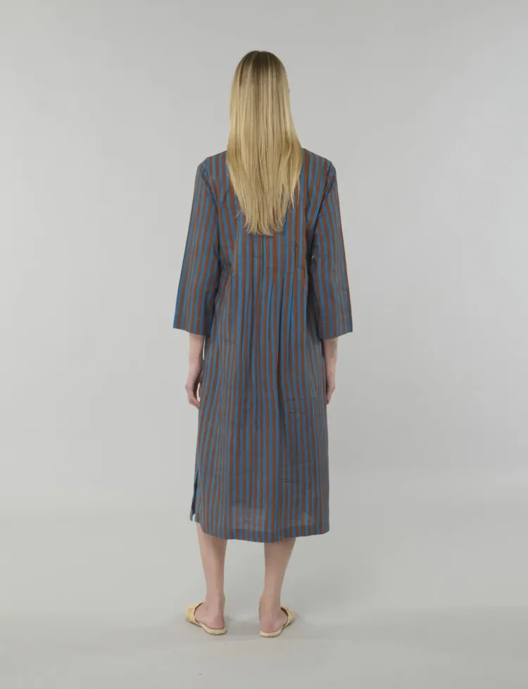 Artisan Cotton Midi Dress