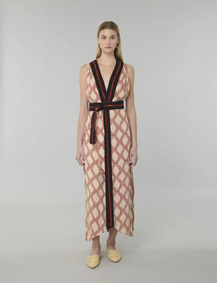 Hooded Viper Dress