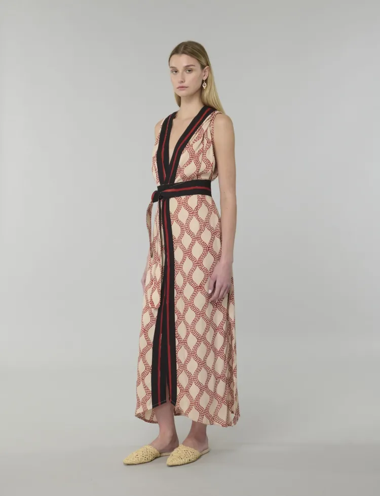 Hooded Viper Dress