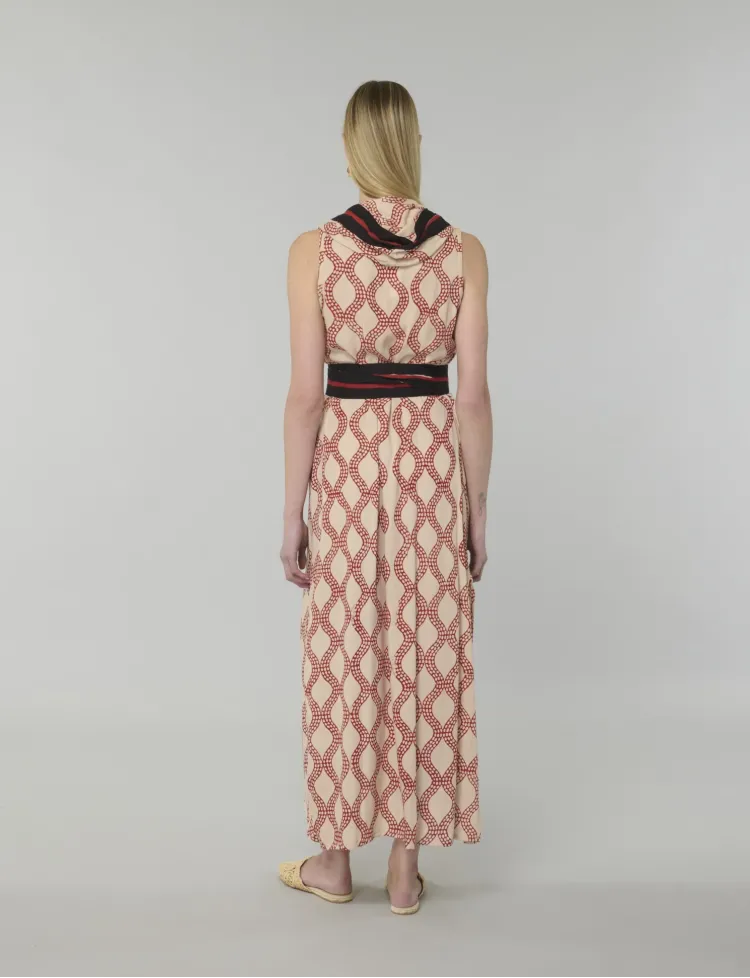 Hooded Viper Dress