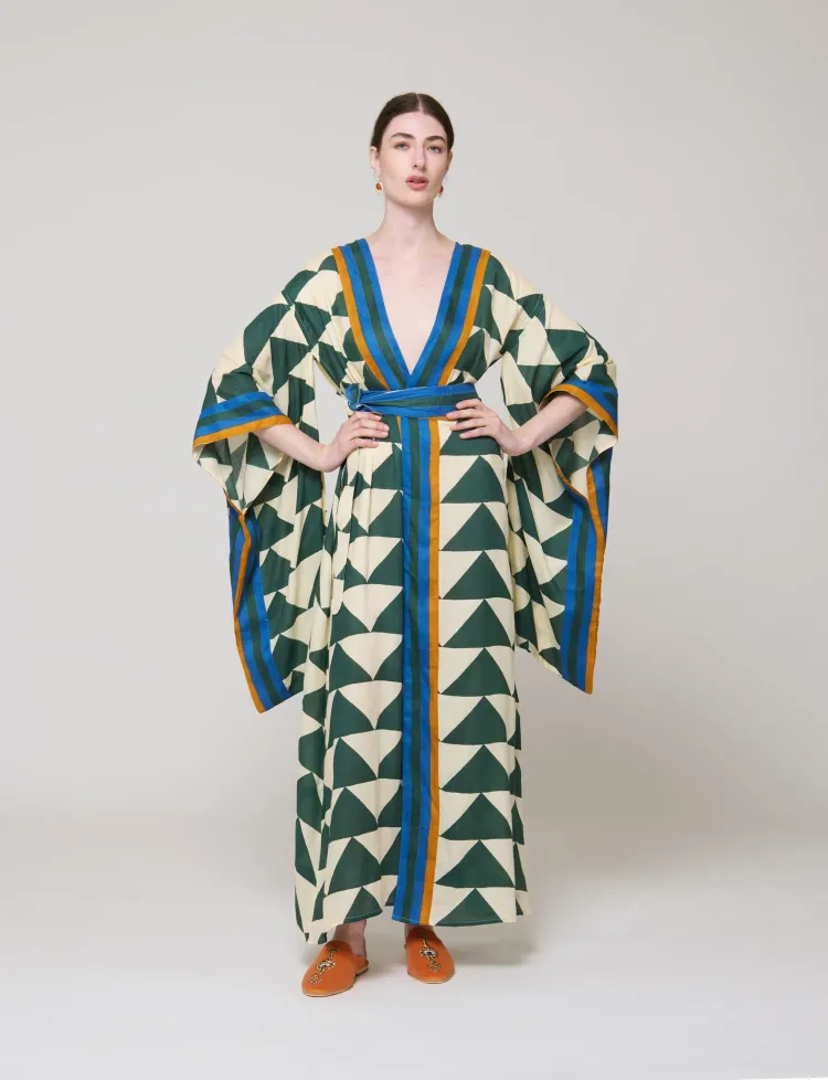 Yukata Triangle Kimono