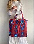 Ikat Print Bag