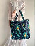 Ikat Print Bag