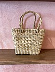 Morning Coffee Straw Woven Bag