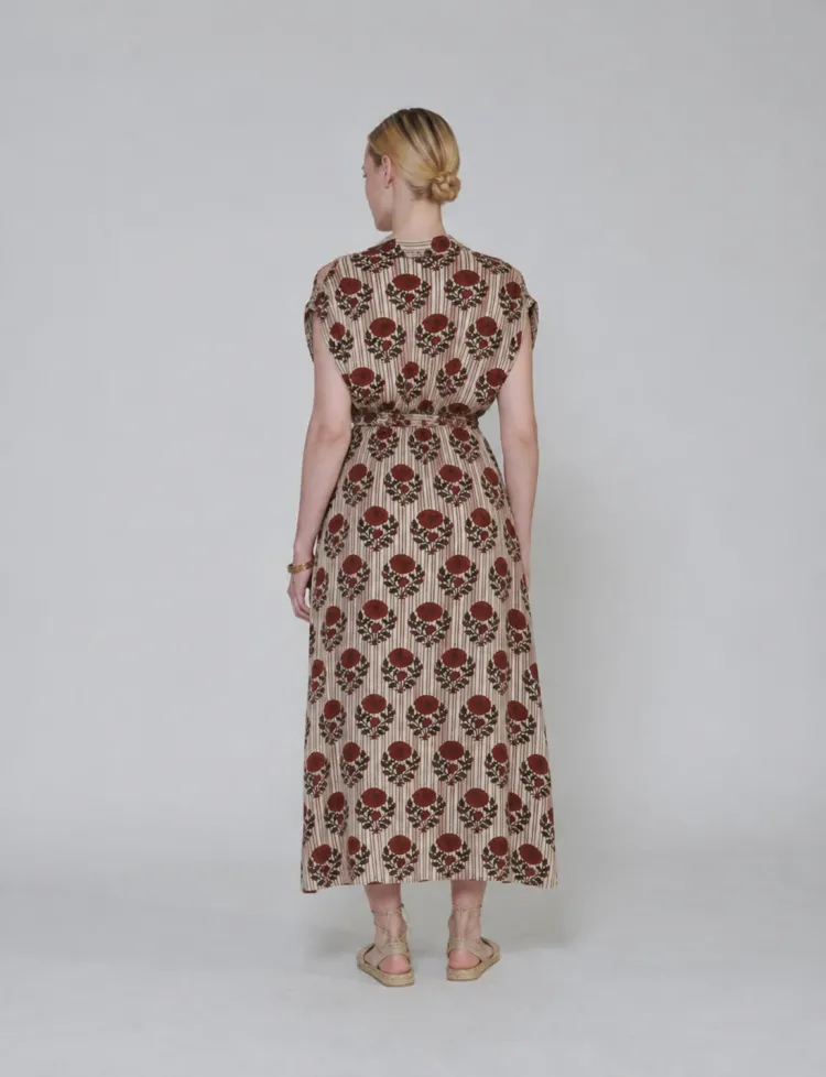 Amida Dress with Roses