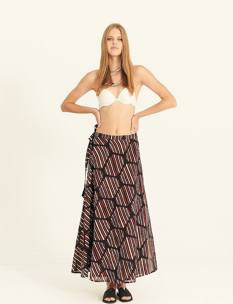 Haroon Wrap Around Skirt