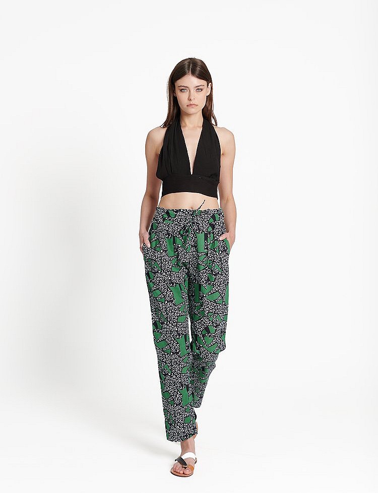 Anna Cheetah Print Pants