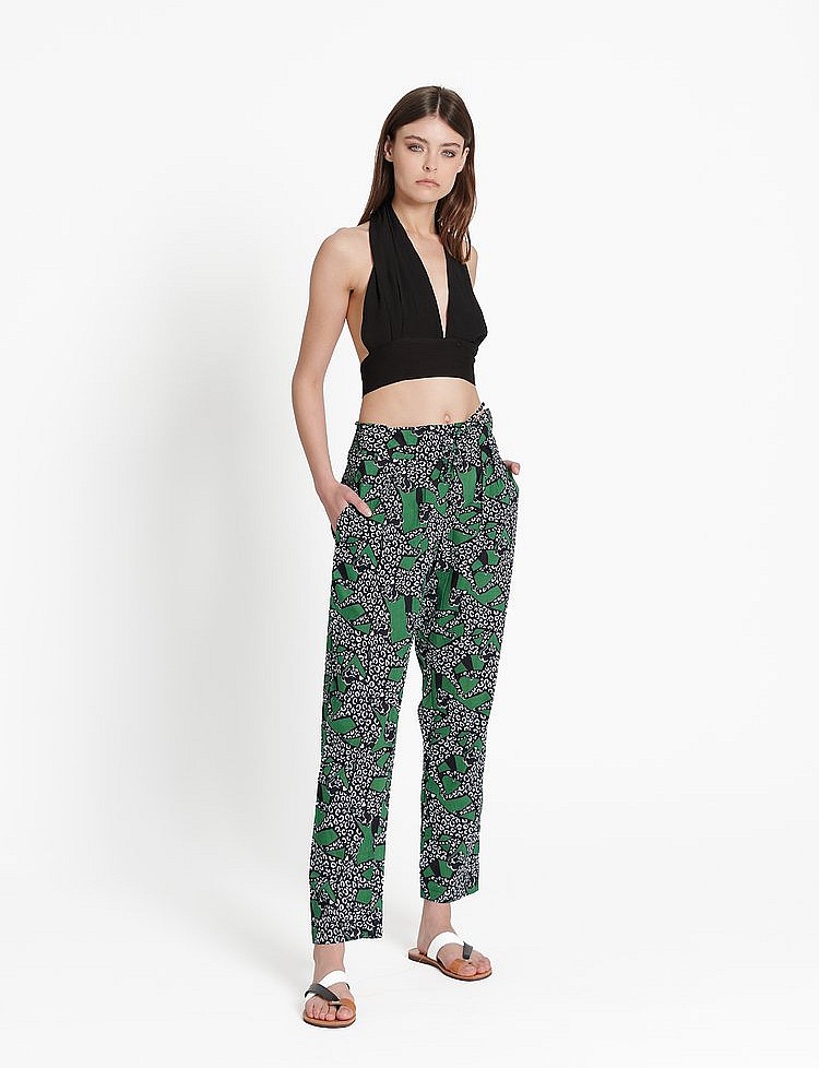 Anna Cheetah Print Pants