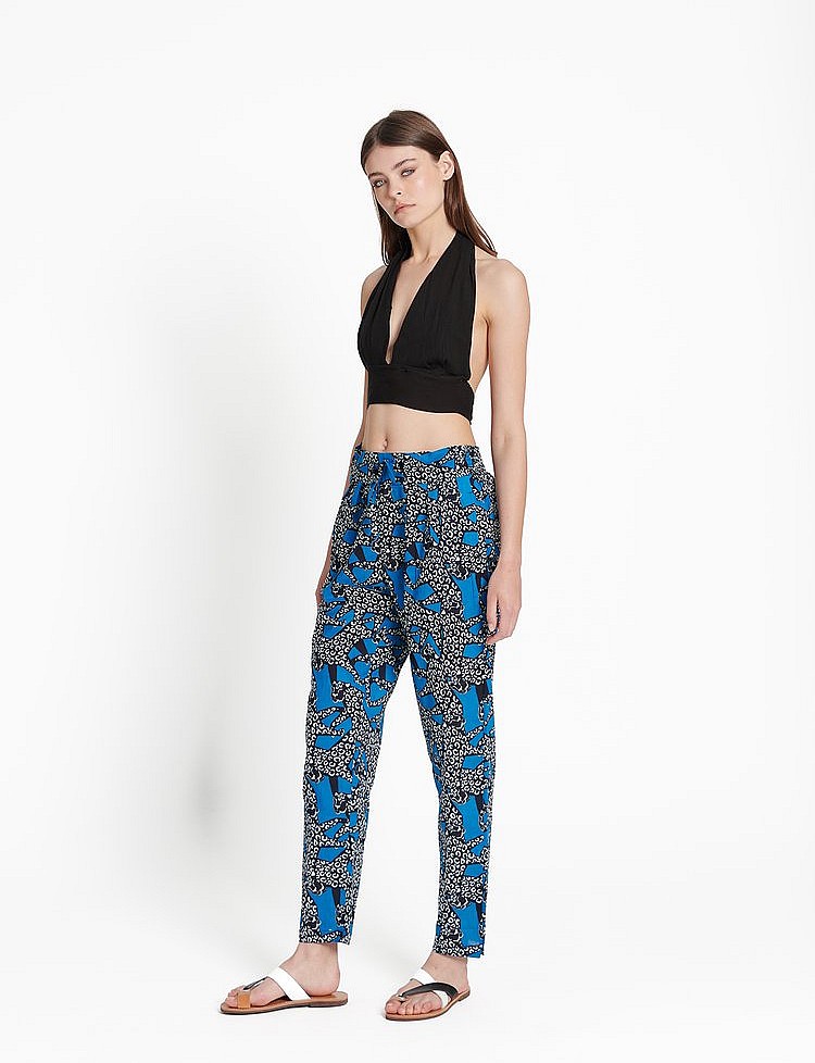 Anna Cheetah Print Pants