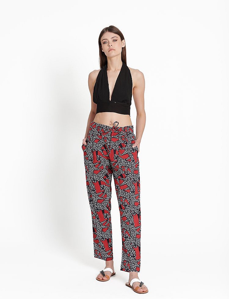 Anna Cheetah Print Pants