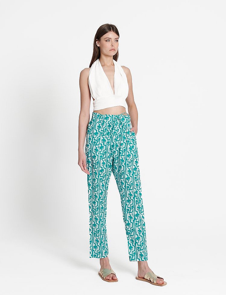 Anna Tree Print Pants