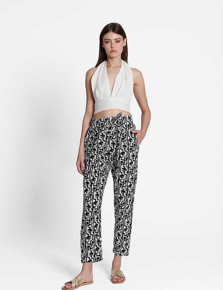 Anna Tree Print Pants