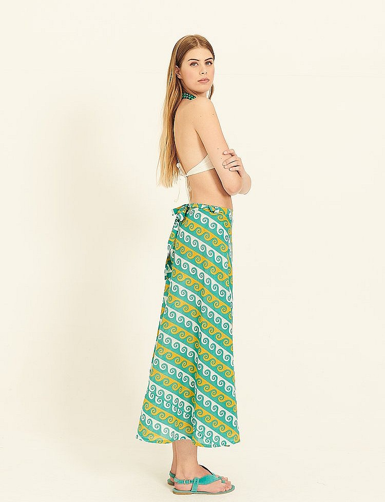 Hindia Wrap Around Skirt