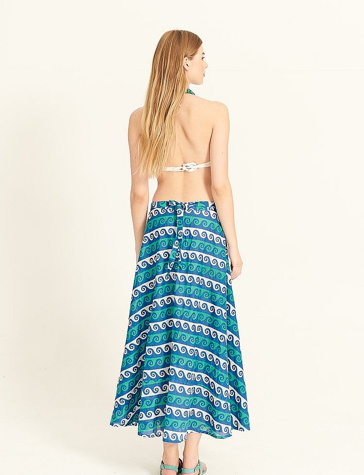 Hindia Wrap Around Skirt