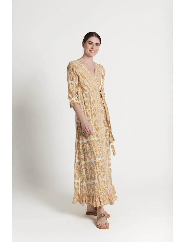 Caspian Wrap Dress
