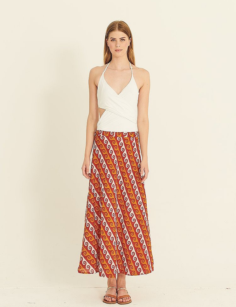 Hindia Wrap Around Skirt