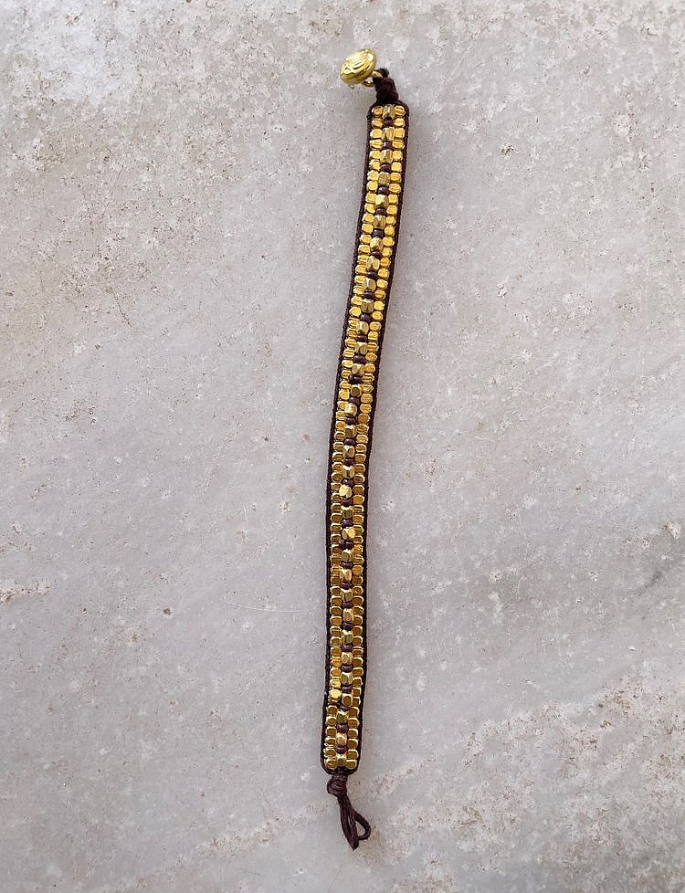 Shiva Gold Bracelet