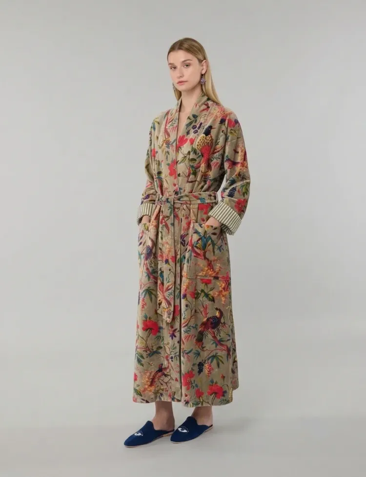 Noor Velvet Kimono