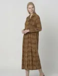 Tiger Long Sleeveless Dress