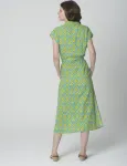 Turquoise & Sunshine Dress