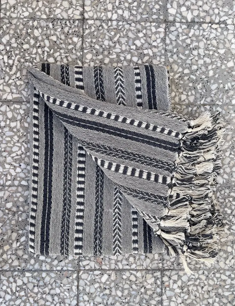 Black or White Throw