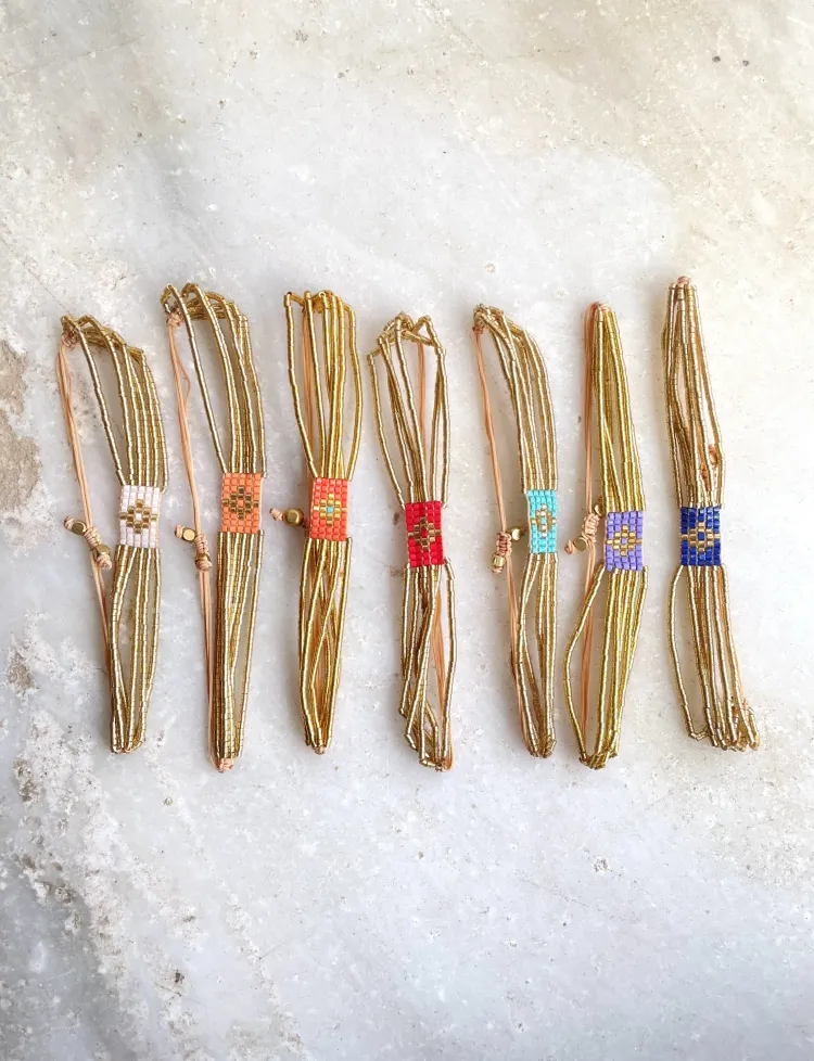 Golden Cross Bracelet