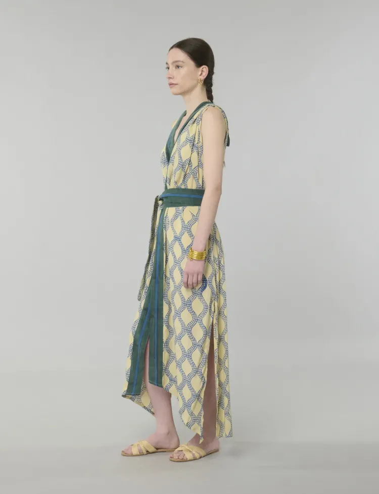 Hooded Viper Dress