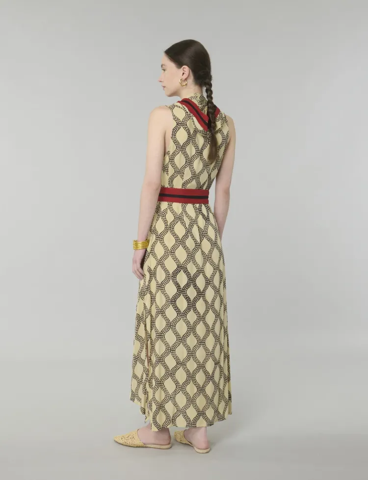 Hooded Viper Dress