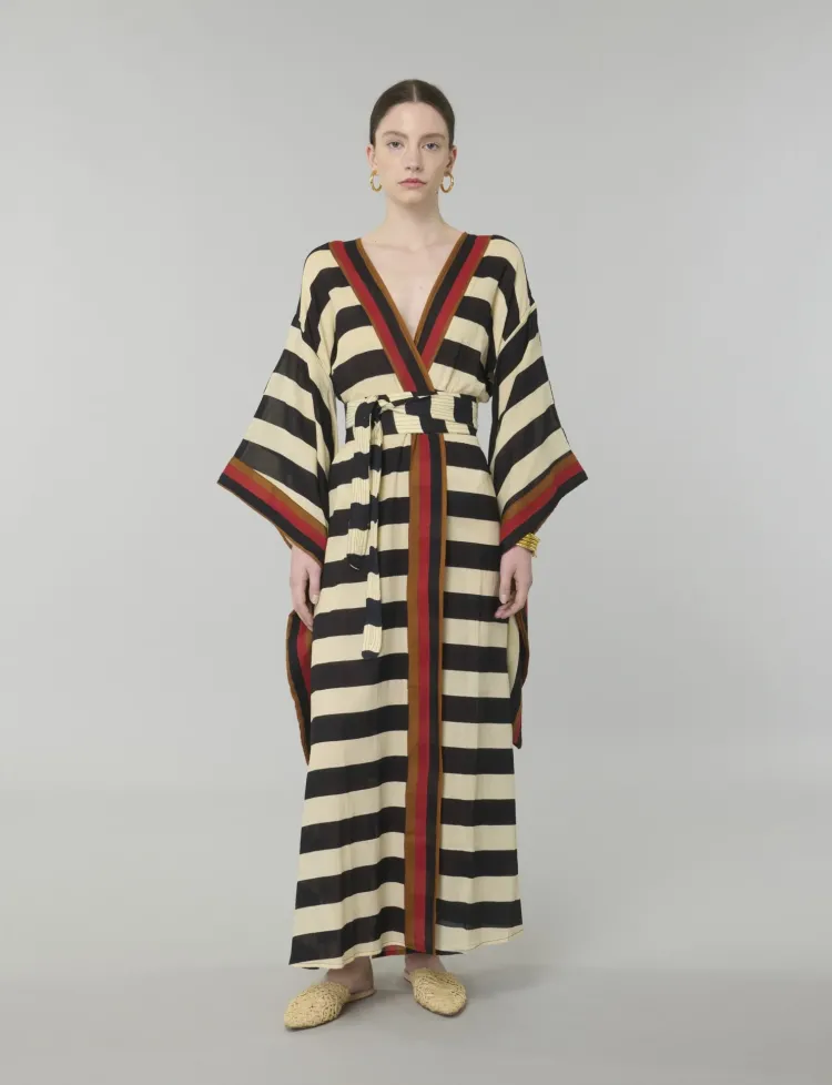 Scarlet Line Kimono