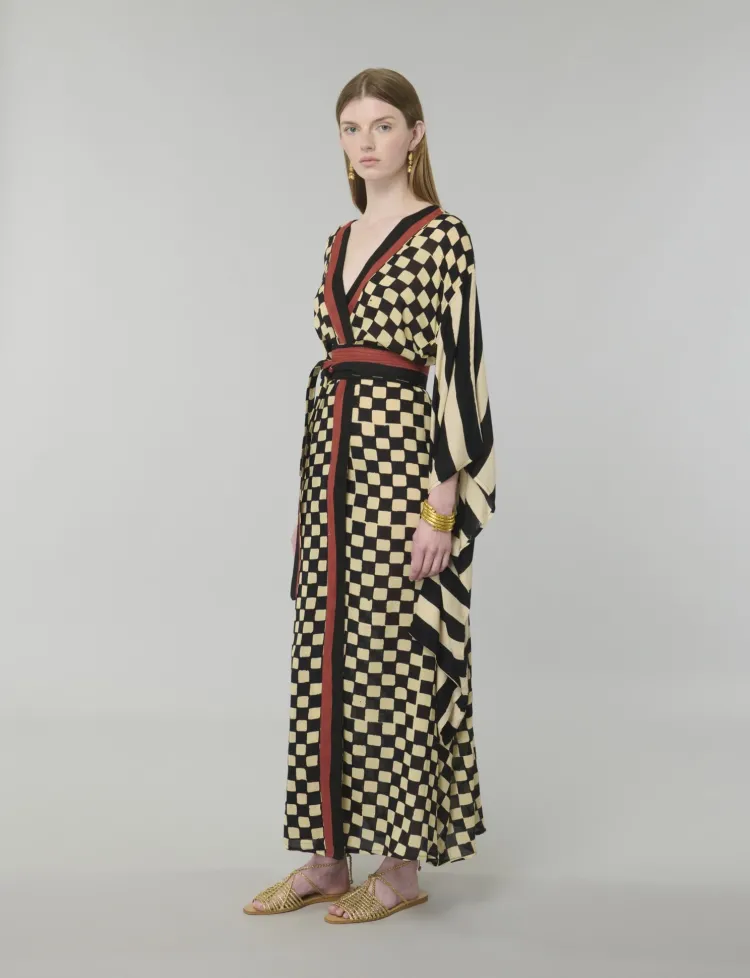 Chessline Kimono