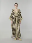 Sand Check Kimono