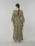 Sand Check Kimono