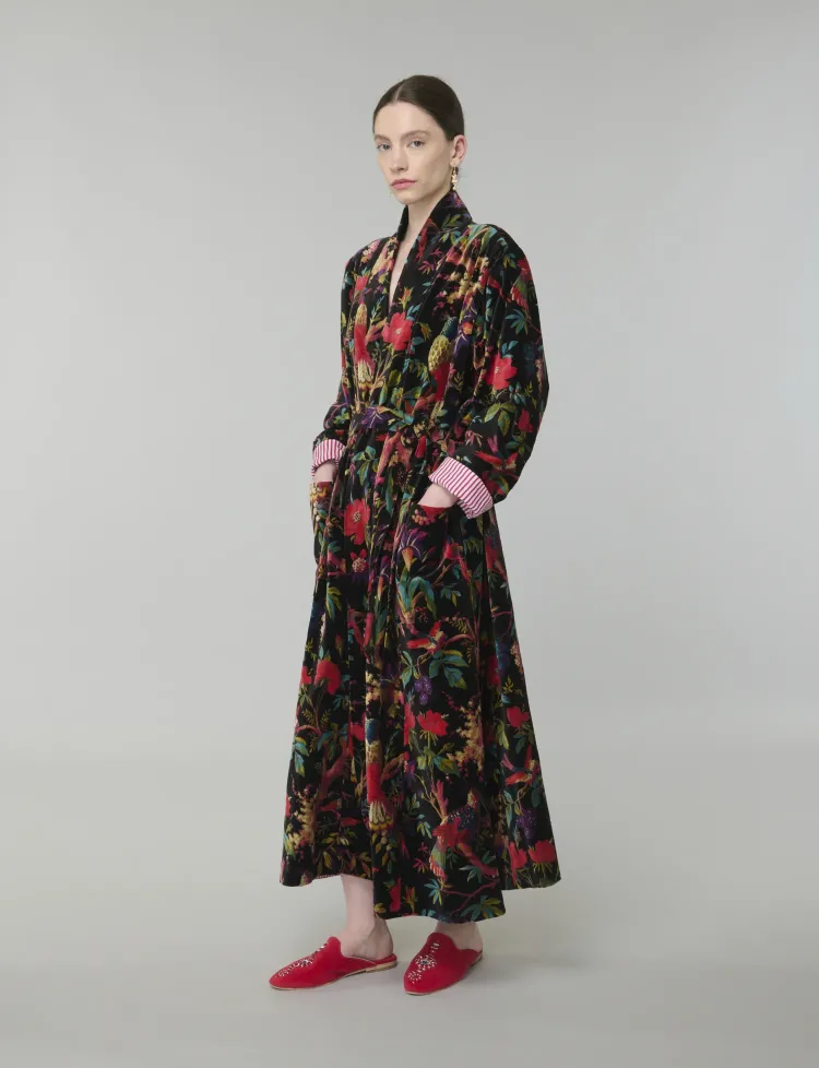 Noor Velvet Kimono