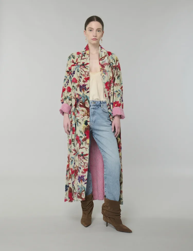 Noor Velvet Kimono