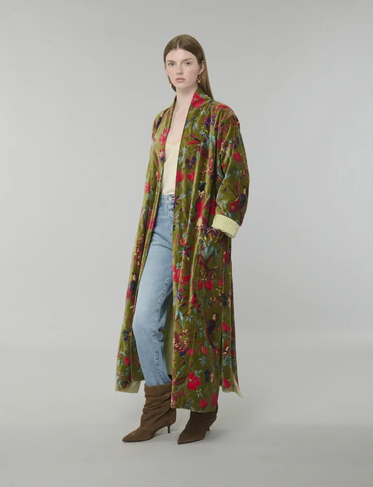 Noor Velvet Kimono