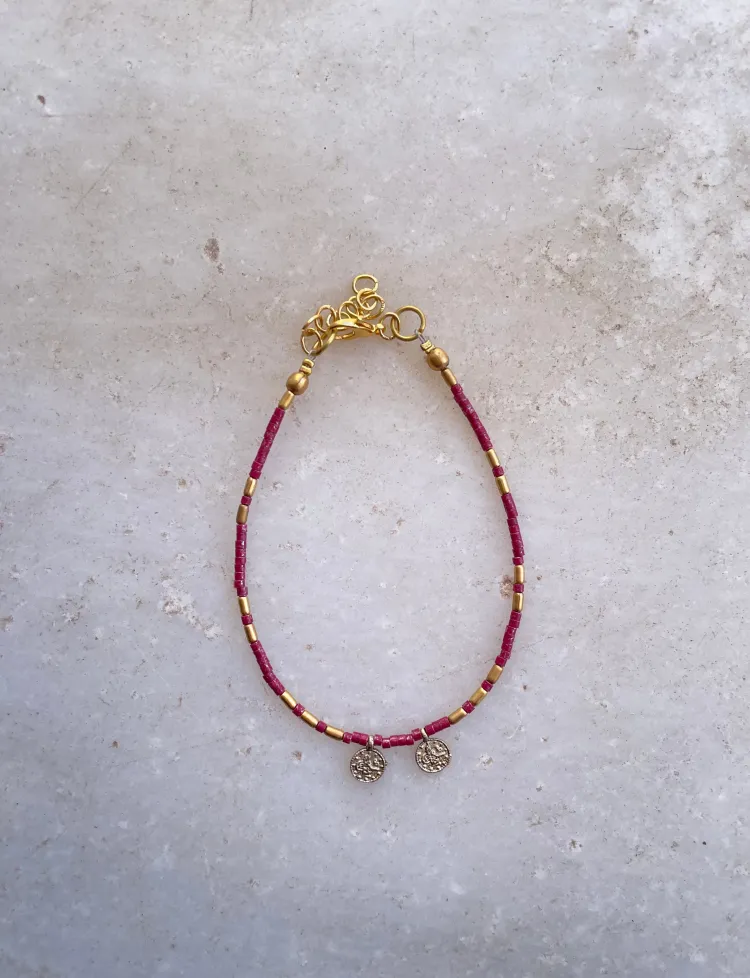 Sun Coin Anklet