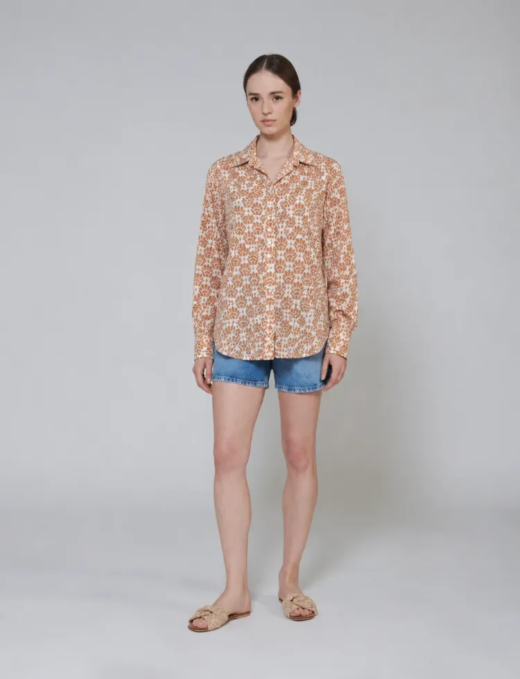 Geometric Print Shirt