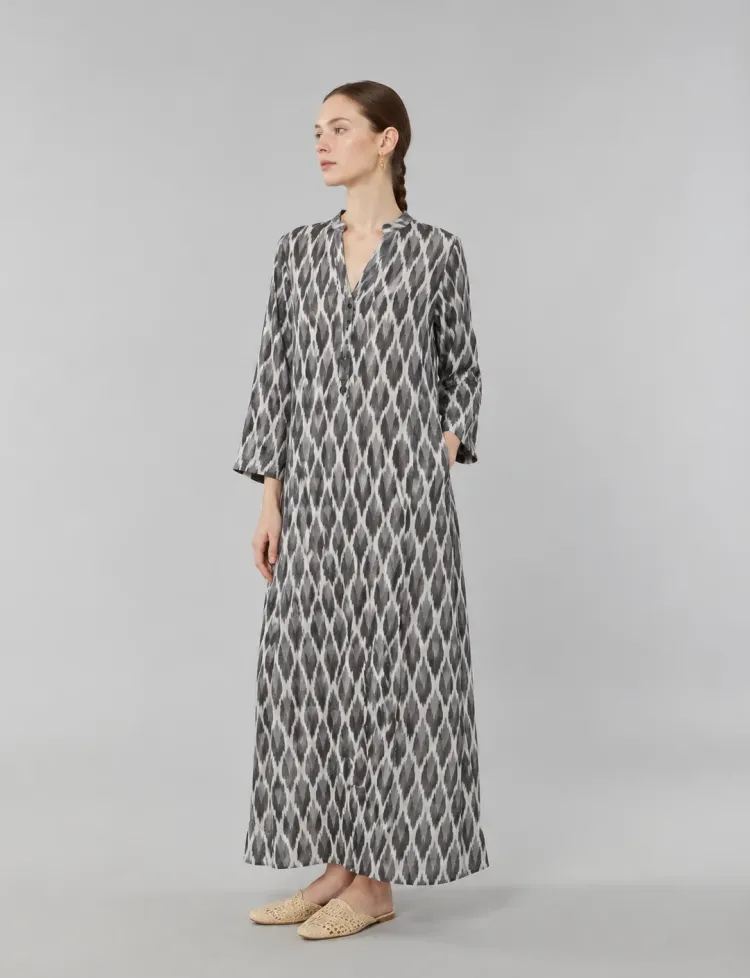 Ikat Maxi Dress
