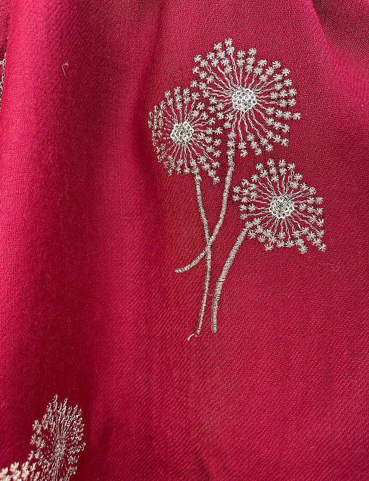 Dandelion Clock Scarf